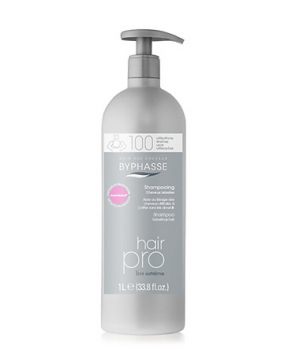 Dầu Gội Byphasse Cho Tóc Xơ Rối 1000ml Hair Pro Shampoo Nutritiv Riche Rebellious Hair