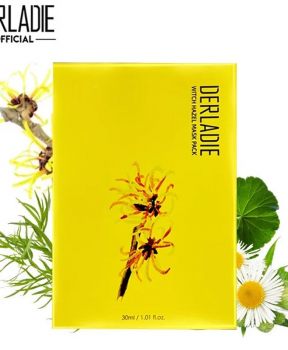 Mặt Nạ Derladie Cây Phỉ Giảm Mụn, Dưỡng Sáng Da 30ml Witch Hazel Mask Pack