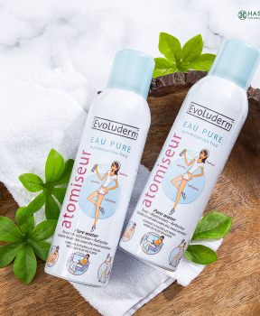 Xịt Khoáng Cung Cấp Nước Evoluderm Atomiseur Eau Pure Water