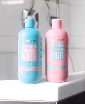 Bộ Dầu Gội & Dầu Xả HAIRBURST Hỗ Trợ Mọc Tóc 350ml X 2 Món Avocado & Coconut For Longer Stronger Hair