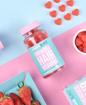 Kẹo Dẻo Vitamin Chăm Sóc, Kích Thích Mọc Tóc Hairburst 60 Viên Chewable Hair Vitamins