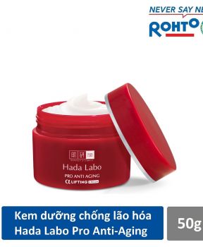 Kem Dưỡng Hada Labo Chuyên Biệt Cải Thiện Da Lão Hóa 50g Pro Anti Aging α Lifting Cream