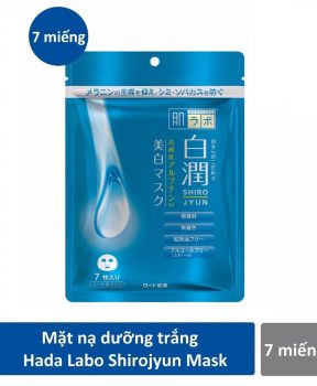 Mặt Nạ Hada Labo Shirojyun Dưỡng Sáng Da 7 Miếng Shirojyun Whitening Mask