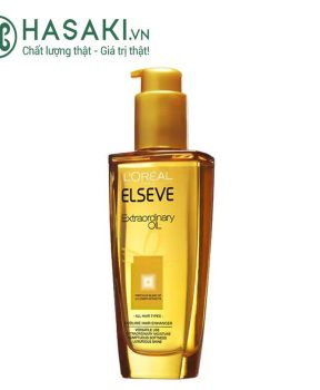 Dầu Dưỡng Tóc L'Oreal Tinh Dầu Hoa Tự Nhiên 100ml Elseve Extraodinary Oil