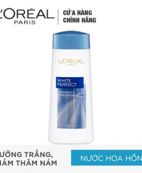 Nước Hoa Hồng L'Oreal Dưỡng Sáng Da 200ml White Perfect Toner