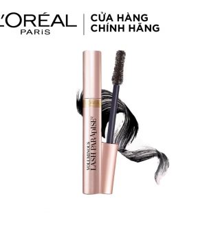 Mascara L'Oreal Không Trôi, Làm Dày & Dài Mi Blackest Black 8.5ml Makeup Voluminous Lash Paradise Waterproof Mascara