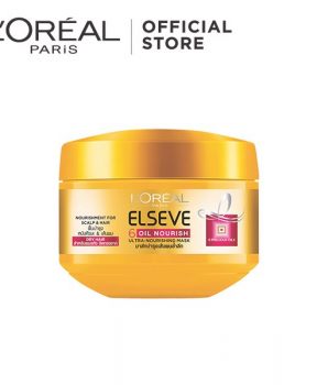 Kem Ủ L'Oréal Paris Tinh Dầu Hoa Tự Nhiên 200ml Elseve Extraodinary Oil Nourish Mask