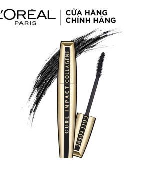 Mascara Làm Cong Và Dày Mi L'Oreal 11ml Curl Impact Collagene