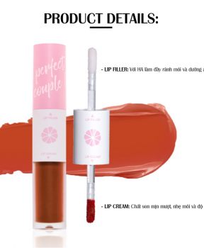 Son Kem Lì 2 Đầu LEMONADE Perfect Couple Lip