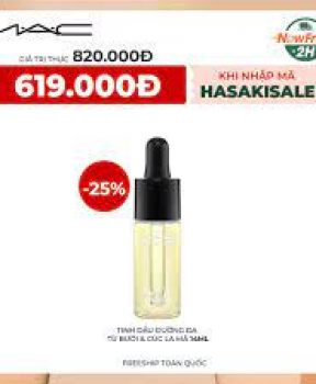 Tinh Dầu Dưỡng Da MAC Chiết Xuất Bưởi & Cúc La Mã 14ml Prep + Prime Essential Oils Grapefruit & Chamomile