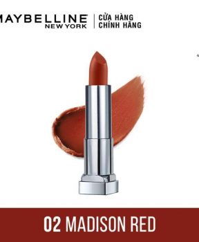 Son Lì Mịn Môi Tông Đất Maybelline Colorsensation City Heat 3.9g