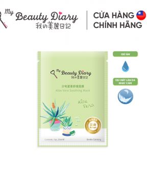 Mặt Nạ My Beauty Diary Lô Hội Làm Dịu, Dưỡng Ẩm Da 23ml Aloe Vera Soothing Mask