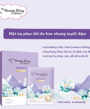 Mặt Nạ My Beauty Diary Hoa Nhung Tuyết Phục Hồi Da 23ml Alps Edelweiss Ultra Repairing Mask