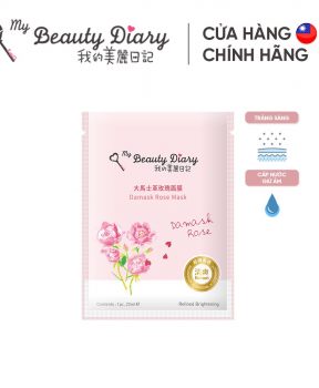 Mặt Nạ My Beauty Diary Hoa Hồng Dưỡng Ẩm & Sáng Da 23ml Damask Rose Mask