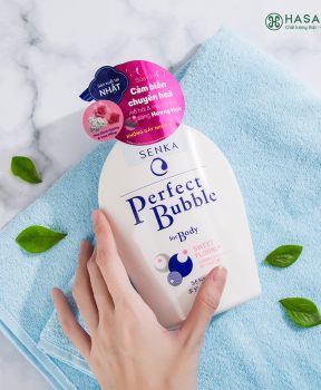 Sữa Tắm Dưỡng Ẩm Senka Hương Hoa Dịu Ngọt 500ml Perfect Bubble For Body Sweet Floral