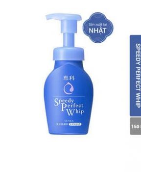 Sữa Rửa Mặt Tạo Bọt SENKA Cho Da Khô Và Da Thường 150ml Speedy Perfect Whip