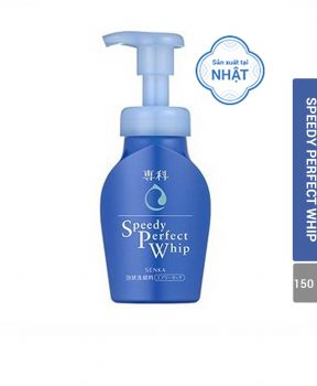 Sữa Rửa Mặt Tạo Bọt SENKA Cho Da Dầu Và Da Thường 150ml Speedy Perfect Whip