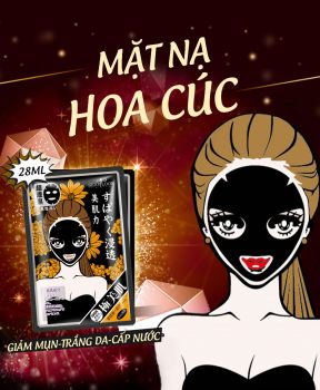 Mặt nạ SEXYLOOK Hoa cúc vàng - Sáng hồng, sạch mụn