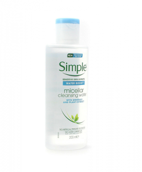 Nước Tẩy Trang Simple Làm Sạch, Dưỡng Ẩm Cho Da 200ml Water Boost Micellar Cleansing Water
