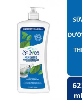 Sữa Dưỡng Thể St.Ives Hỗ Trợ Trẻ Hóa Da 621ml Skin Renewing Body Lotion Collagen Elastin