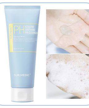 Gel Rửa Mặt Sur.Medic+ Dịu Nhẹ & Cấp Ẩm Cho Da 150ml PH Azulene Soothing PH Cleanser