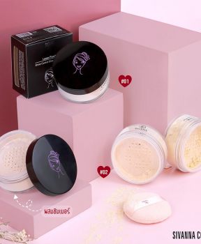 Phấn Phủ Sivanna Kiềm Dầu Dạng Bột