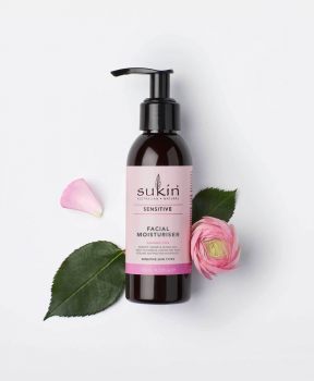 Kem Dưỡng Sukin Sensitive Cấp Ẩm Cho Da Nhạy Cảm 125ml Sensitive Facial Moisturiser