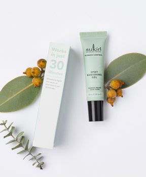 Gel Chấm Mụn Sukin Blemish Control Làm Giảm Mụn 15ml Blemish Control Spot Banishing Gel