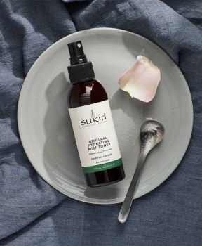 Nước Cân Bằng Sukin Original Dạng Phun Sương 125ml Original Hydrating Mist Toner