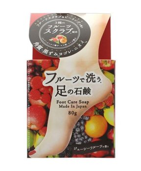 Xà Phòng Tẩy Da Chết Chân Pelican Chiết Xuất Trái Cây 80g Fruit Foot Care Soap