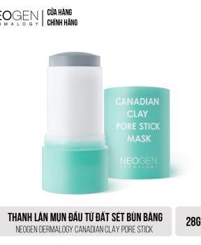 Mặt Nạ Đất Sét Neogen Dermalogy Dạng Thanh Lăn 28g Canadian Clay Pore Stick