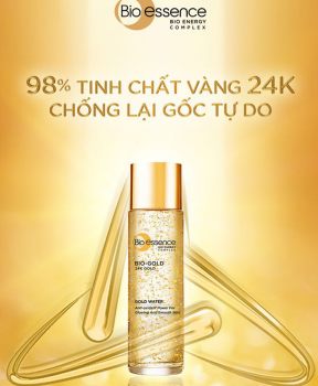 Nước Dưỡng Bio-essence Vàng 24K Ngừa Lão Hoá Da 150ml Bio-Essence Gold Water