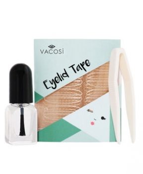 Miếng Dán Kích Mí Vacosi Dạng Lưới (60 Cặp) + Keo Dán Invisible Fiber Eyelid
