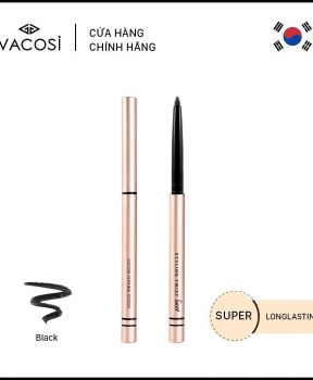 Chì Vặn Kẻ Mắt Vacosi Dạng Gel Màu Đen 5ml Styling Twist Liner
