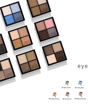 Phấn Mắt Vacosi 4 Ô Square Eyeshadow 