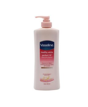 Sữa Dưỡng Thể Vaseline Sáng Da 10 Lợi Ích 350ml Healthy White Perfect 10 AHA & Pro-Retinol