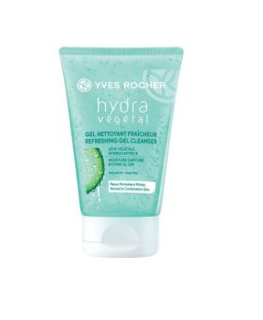 Gel Rửa Mặt Yves Rocher Cấp Ẩm Cho Da Khô Mất Nước 125ml Hydra Vegetal Ultra Fresh Cleansing Gel