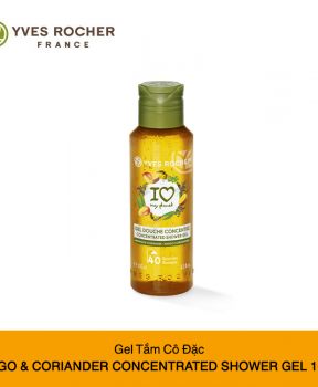 Gel Tắm Cô Đặc Yves Rocher Hương Xoài 100ml Concentrated Shower Gel - Mango & Coriander