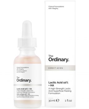 The Ordinary Lactic Acid 10% + HA 2% (Tinh Chất Giữ Ẩm, Tẩy Da Chết Dịu Nhẹ)