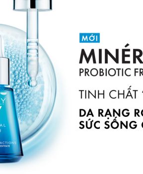 Bộ Vichy Tinh Chất Probiotic + Dưỡng Chất Phục Hồi Da 4 Món