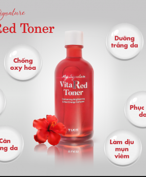 Nước Hoa Hồng TIA'M Dưỡng Sáng Da, Mờ Thâm 130ml