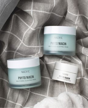 Mặt Nạ Ngủ Nacific Phyto Niacin Dưỡng Ẩm, Làm Sáng Da 50g