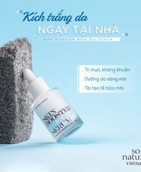 Tinh Chất So'Natural Dưỡng Sáng Da Chuyên Sâu 30ml