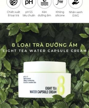 Kem Dưỡng B.O.M 8 Chiết Xuất Loại Trà Cấp Ẩm Da 50g