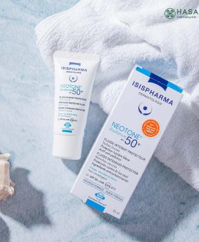 Kem Chống Nắng Isis Pharma Dưỡng Sáng Da, Hỗ Trợ Giảm Thâm Nám SPF50+ 30ml (Màu Da)