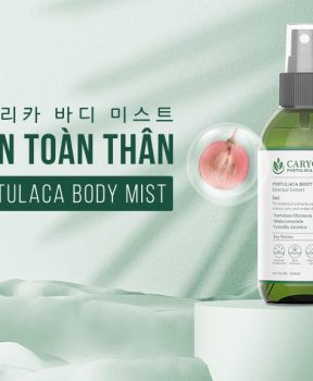 Xịt Giảm Mụn Toàn Thân Caryophy Portulaca Body Mist 150ml