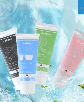 Sữa Rửa Mặt Naris Nature Than Hoạt Tính Sạch Sâu Da 100g