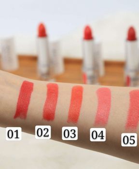 Son Lì Naris Ailus Mịn Môi Màu 05 Hồng Đào 4g
