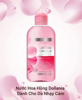 Nước Hoa Hồng Dollania Dành Cho Da Nhạy Cảm 250ml