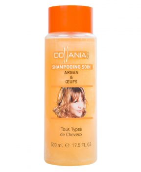 Dầu Gội DOLLANIA Cho Tóc Khô Tinh Chất Argan & Trứng 500ml